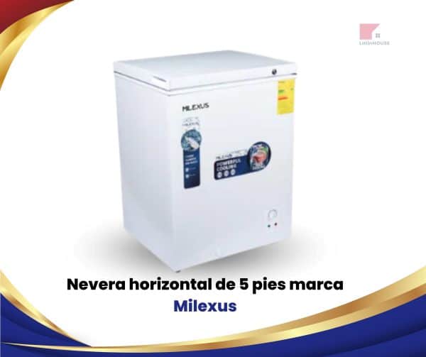 Nevera Horizontal de 5 Pies Milexus