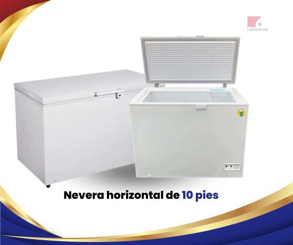 Nevera horizontal de 10 pies