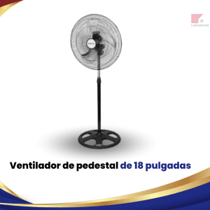 Ventilador de pedestal de 18 pulgadas